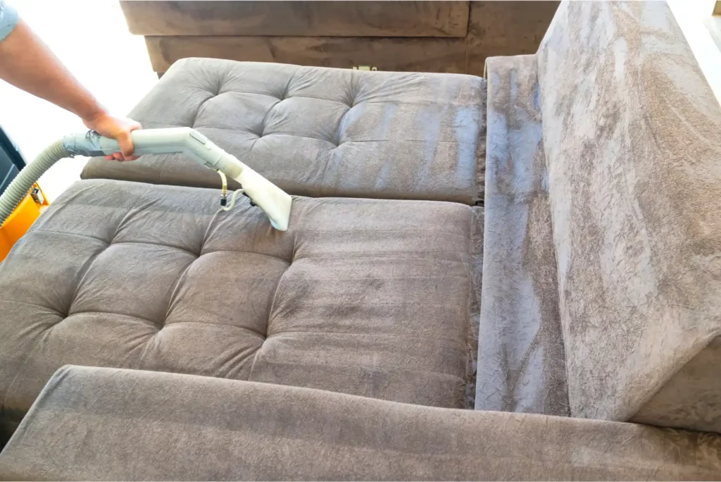 how to clean your sofa at home