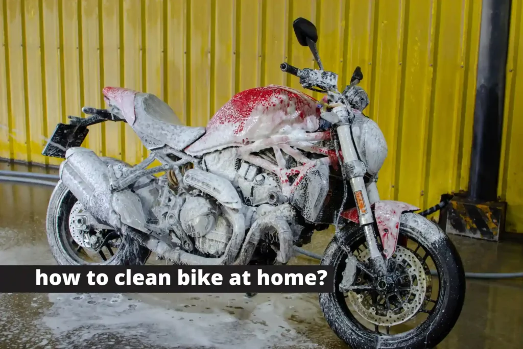 how to clean bike at home