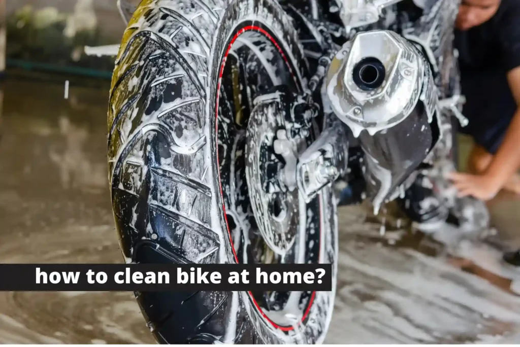 how to clean bike at home