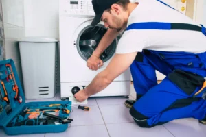 Washing machine repair.