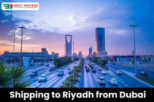 Shipping to Riyadh from Dubai