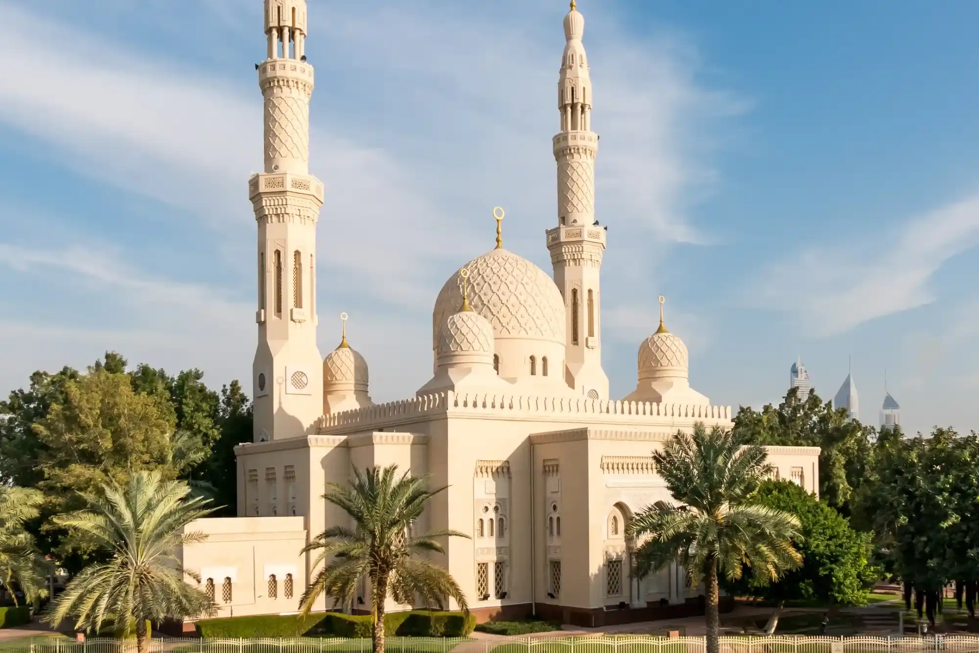 The Jumeirah Mosque in Dubai