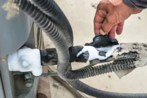 Refrigerator Repair for Ice Build-Up Around Coils